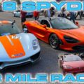 Porsche 918 Spyder vs McLaren 720S and Tesla P100D