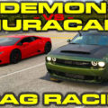 Demon vs Huracan Race