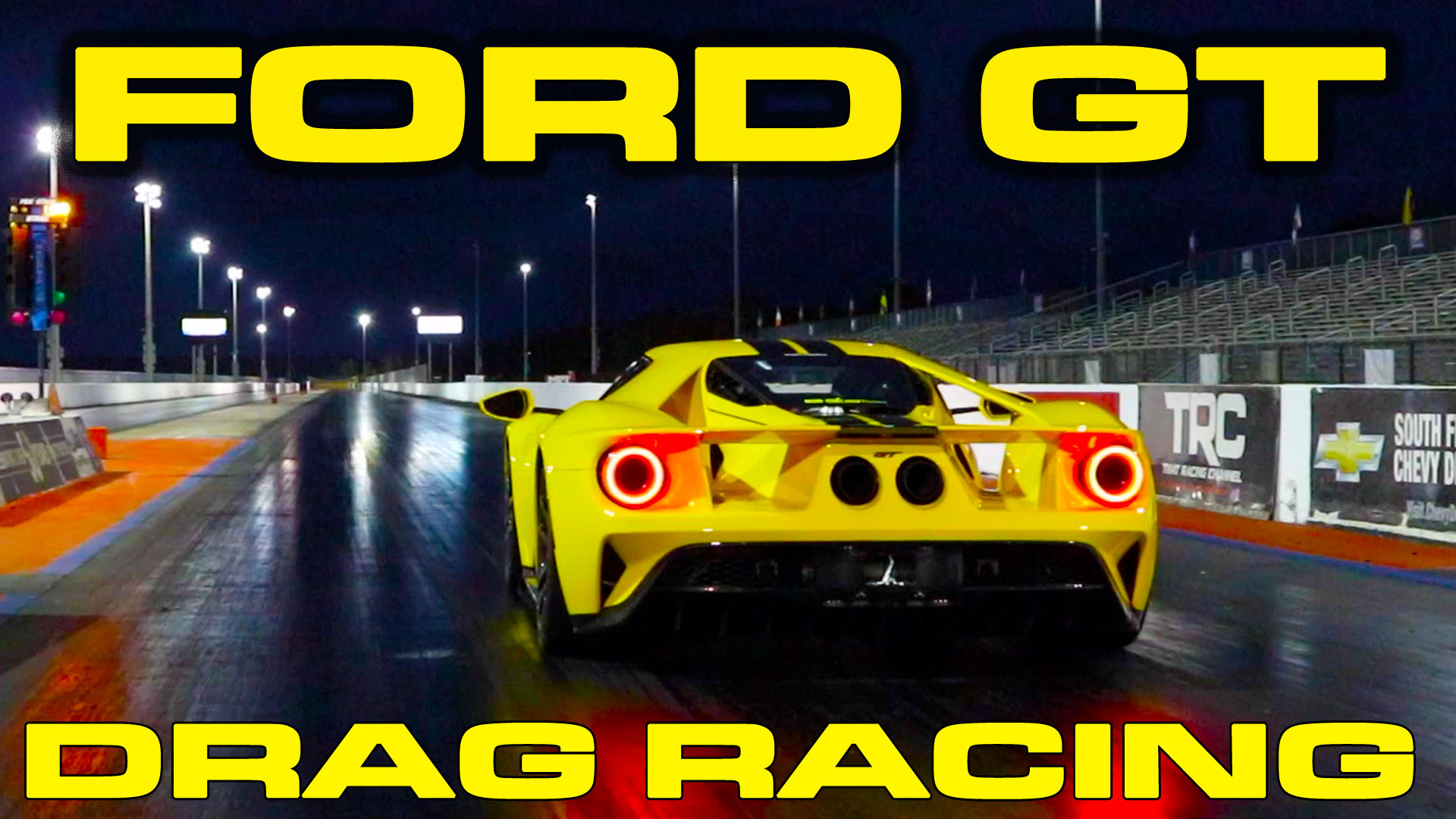 new Ford GT 1/4 Mile