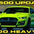 2020 GT500 Weight