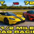 Ford GT vs McLaren 720S
