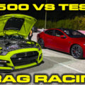 GT500 vs Tesla Race