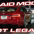 model s plaid mode runs 8's in 1/4 mile