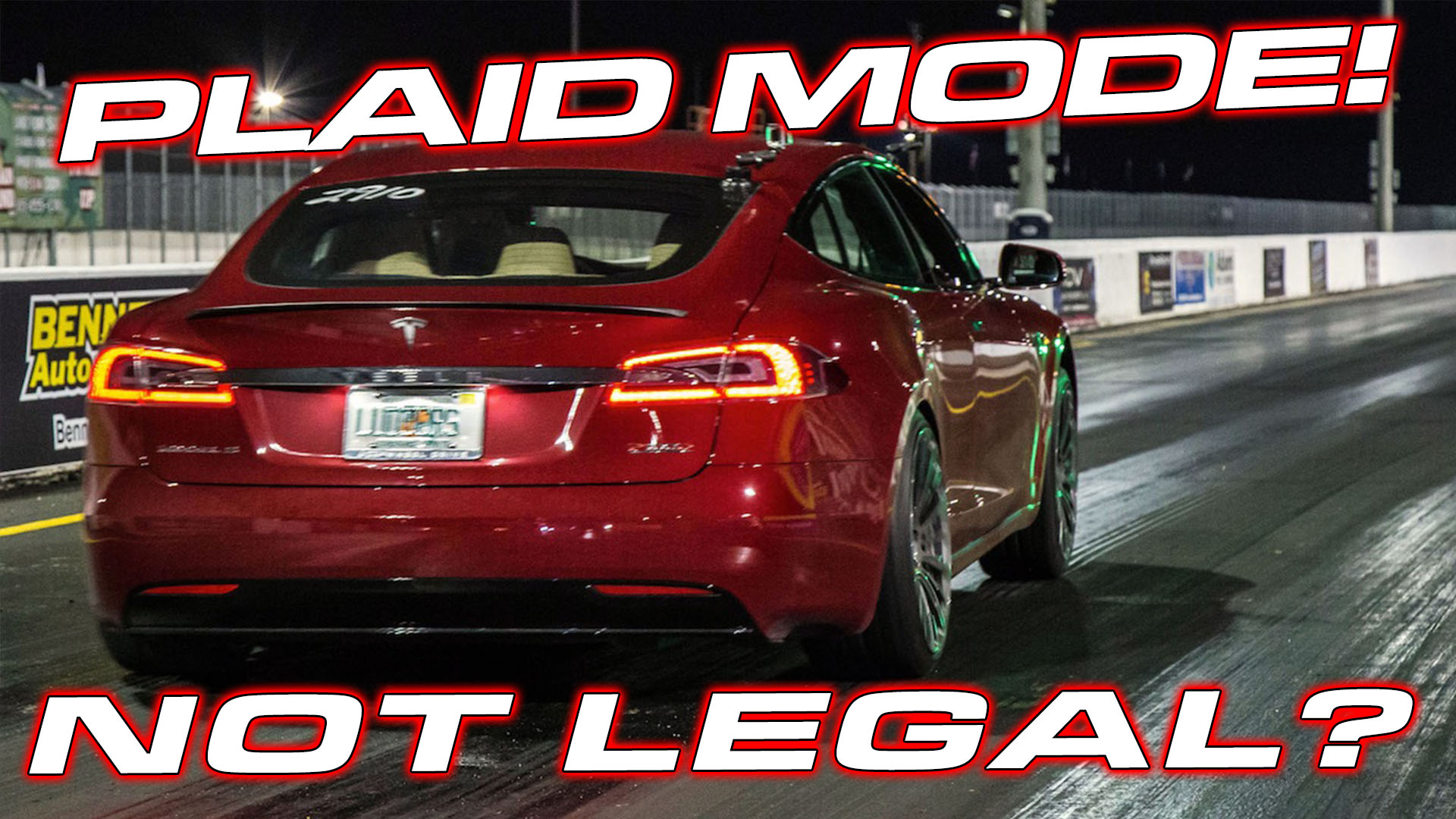 1100 hp model s plaid mode but can you actually race it