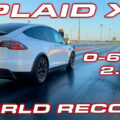 Tesla Model X Plaid World Record