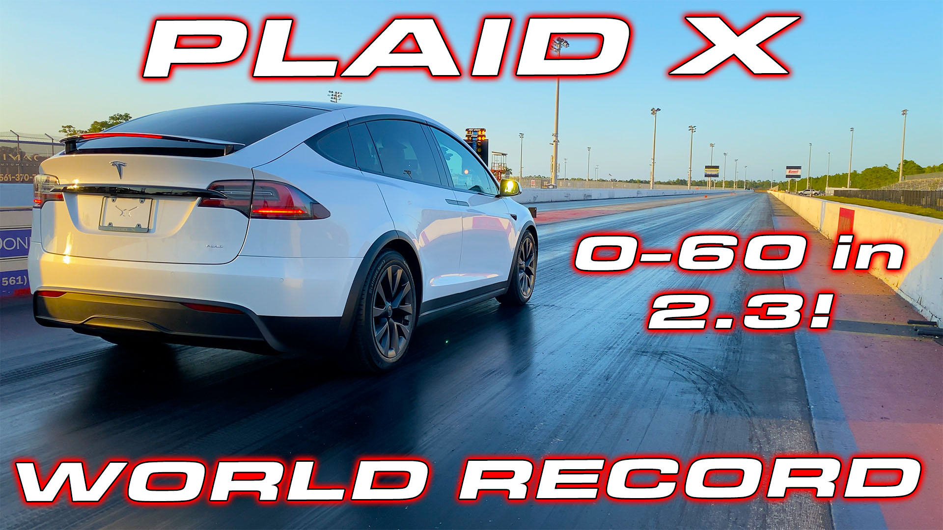 Tesla Model X Plaid World Record