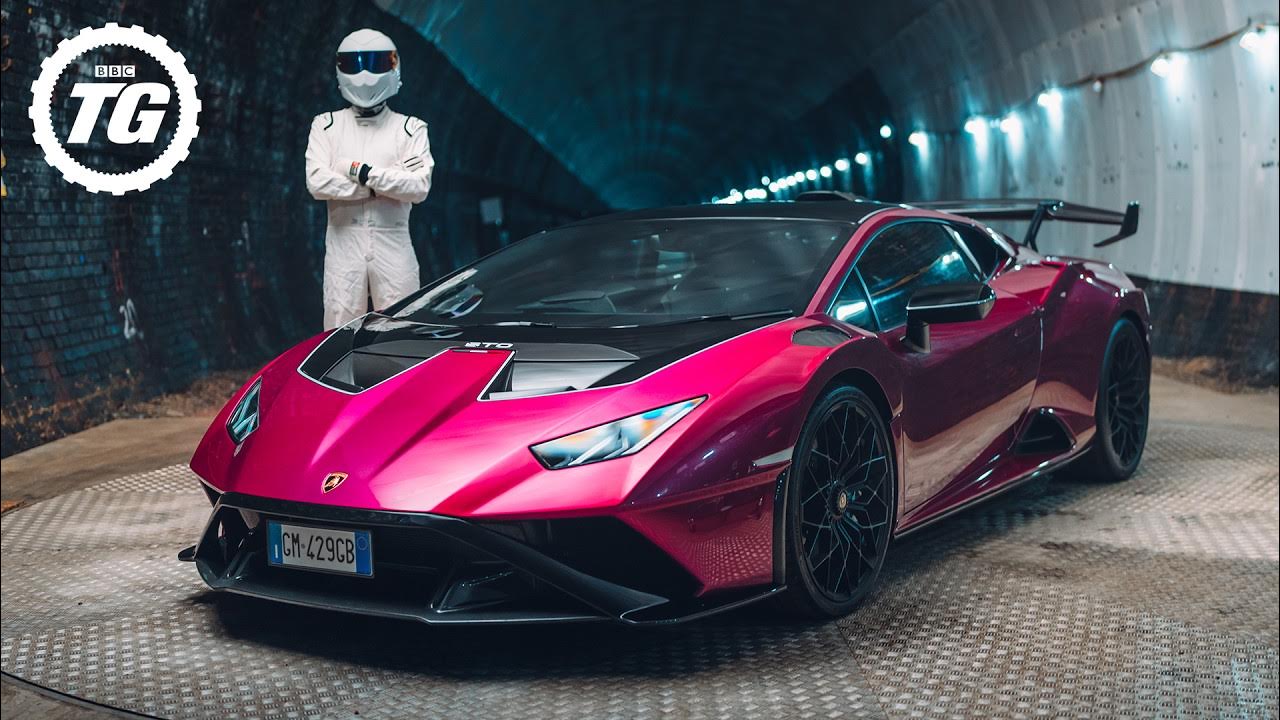 Top Gear Tunnel Run – Lamborghini Huracan STO