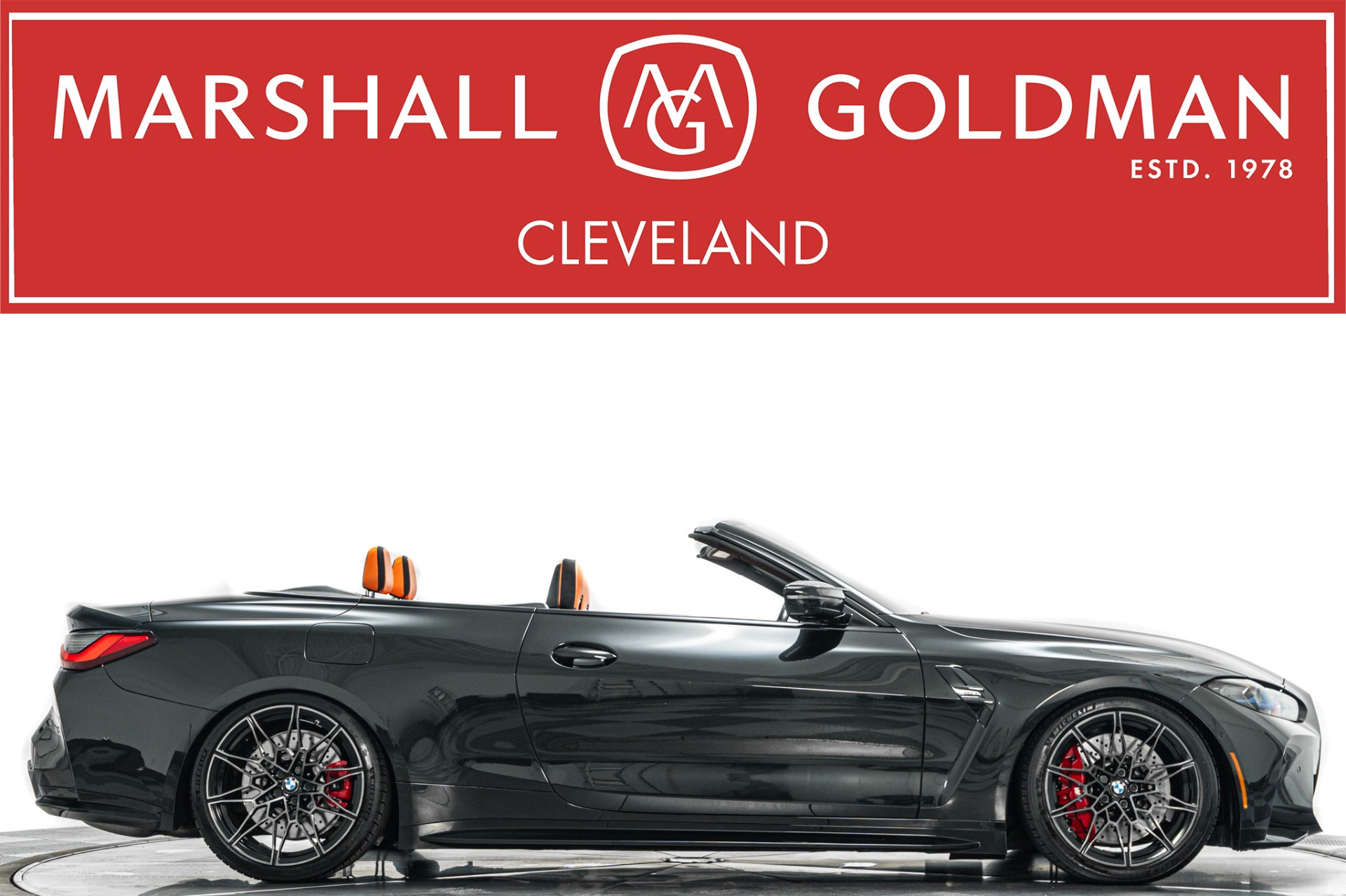 View this 2022 BMW M4 Competition xDrive Convertible, Heated and Ventilated Seats, 502 Horsepower for sale at Marshall Goldman Motorcars 2022 BMW M4 Competition xDrive Convertible, Heated and Ventilated Seats, 502 Horsepower for sale - $67,950 at Marshall Goldman Motorcars in Cleveland