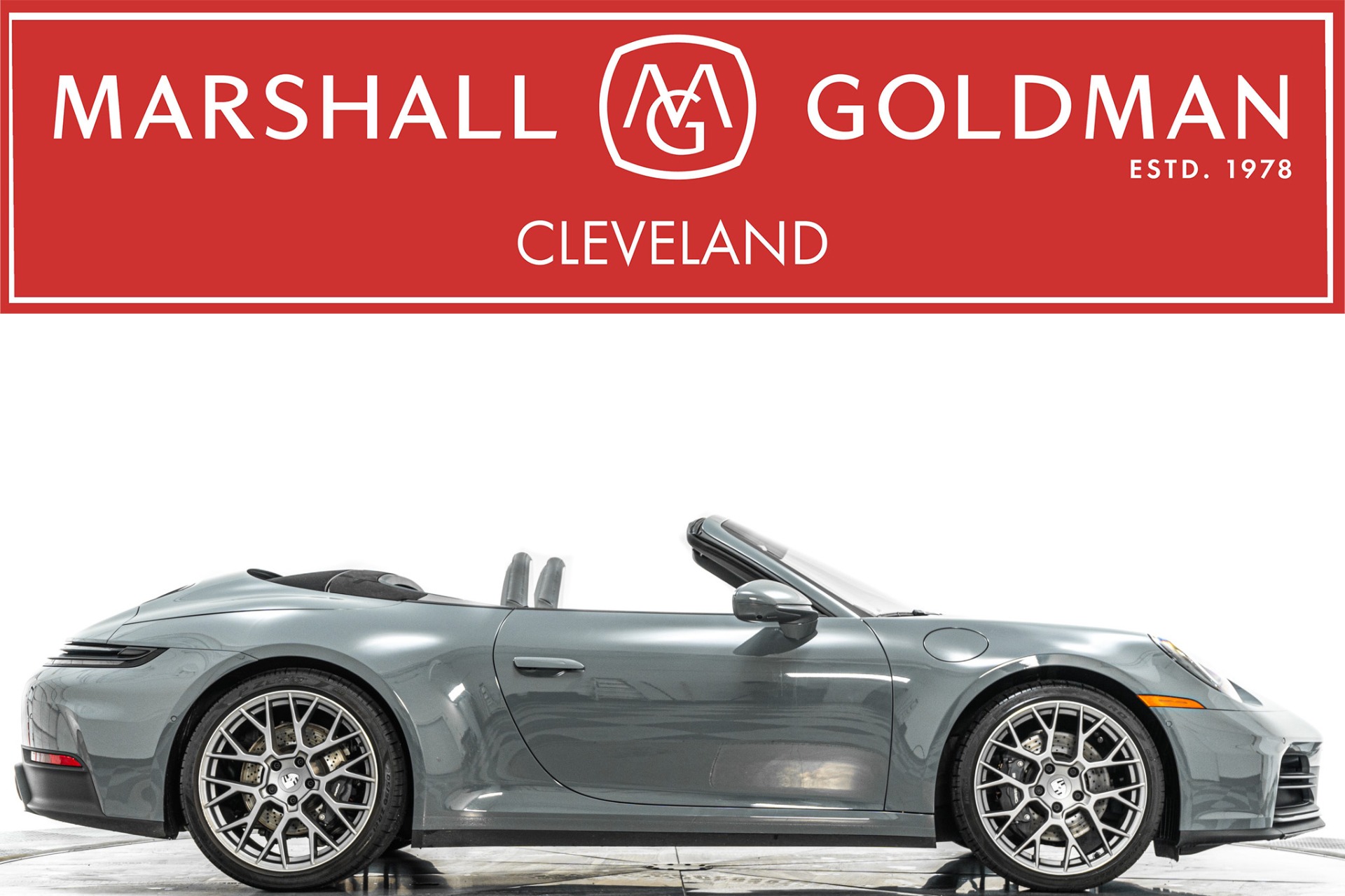 View this 2025 Porsche 911 Carrera Cabriolet -Sport Exhaust, RS Spyder Wheels, Premium Package for sale at Marshall Goldman Motorcars 2025 Porsche 911 Carrera Cabriolet -Sport Exhaust, RS Spyder Wheels, Premium Package for sale - $157,950 at Marshall Goldman Motorcars in Cleveland