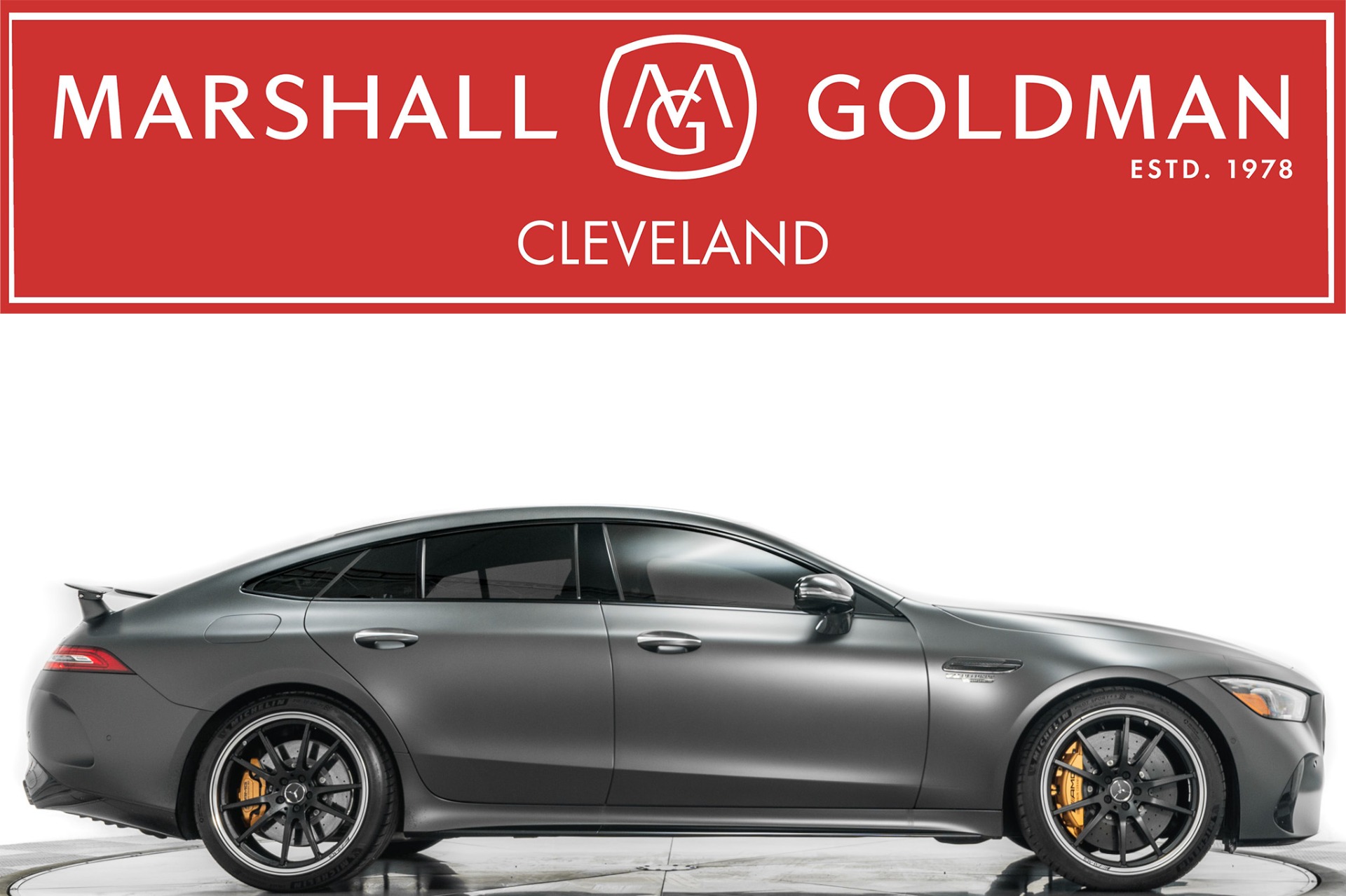 View this 2026 Mercedes-Benz AMG GT 63 S E Performance -831 Horsepower, Carbon Ceramic Brakes for sale at Marshall Goldman Motorcars 2026 Mercedes-Benz AMG GT 63 S E Performance -831 Horsepower, Carbon Ceramic Brakes for sale - $193,950 at Marshall Goldman Motorcars in Cleveland