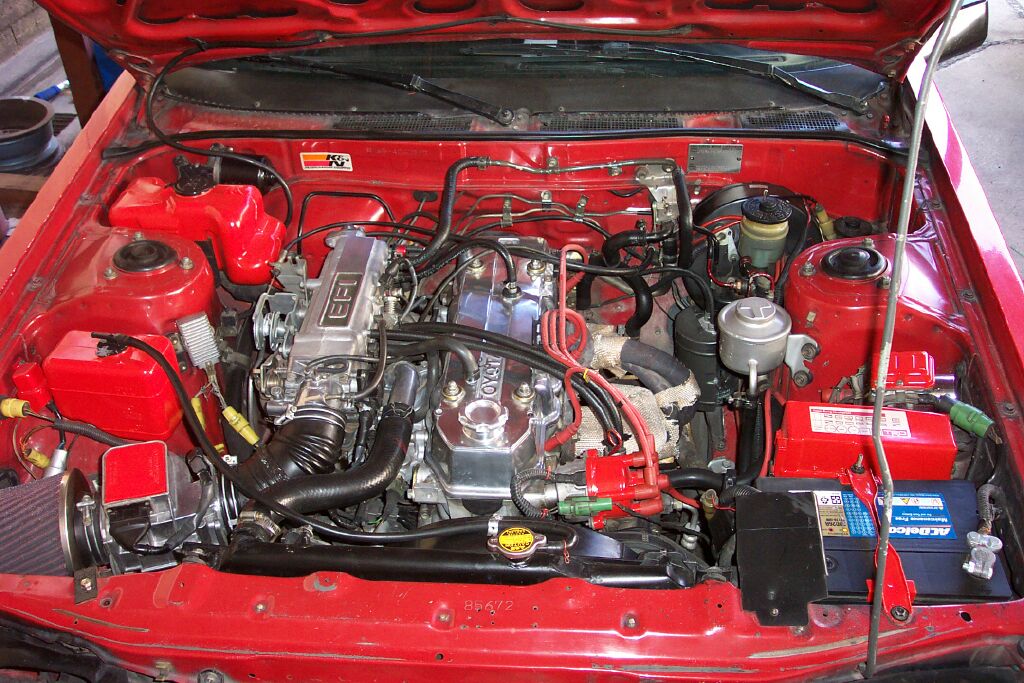 Toyota Celica GT 85 22re Engine pictures for Swap Reference 1985 toyota supra wiring diagram 
