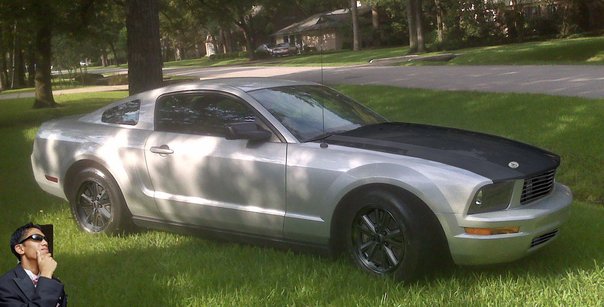 1/4 Mile time 2007 ford mustang #2