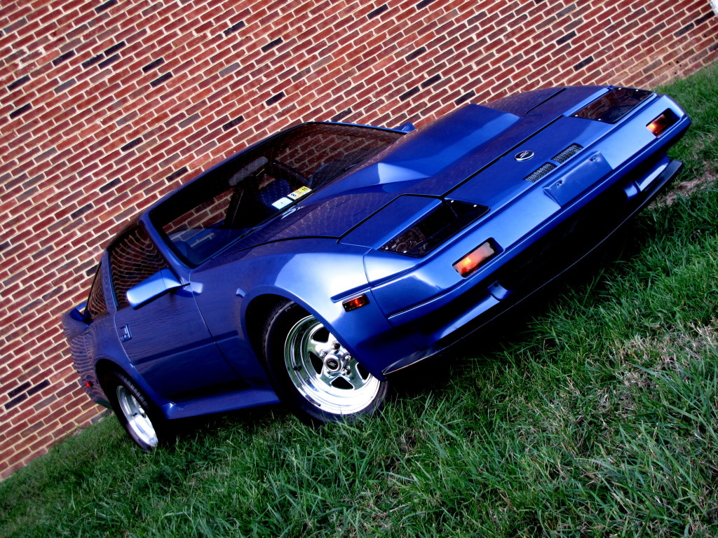 1986 blue Nissan 300ZX 300zx z31 turbo picture, mods, upgrades