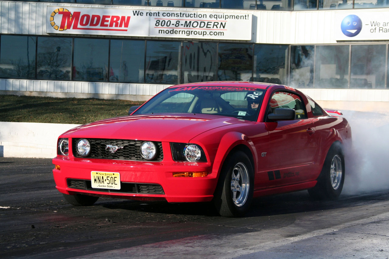 1/4 Mile time 2007 ford mustang #6