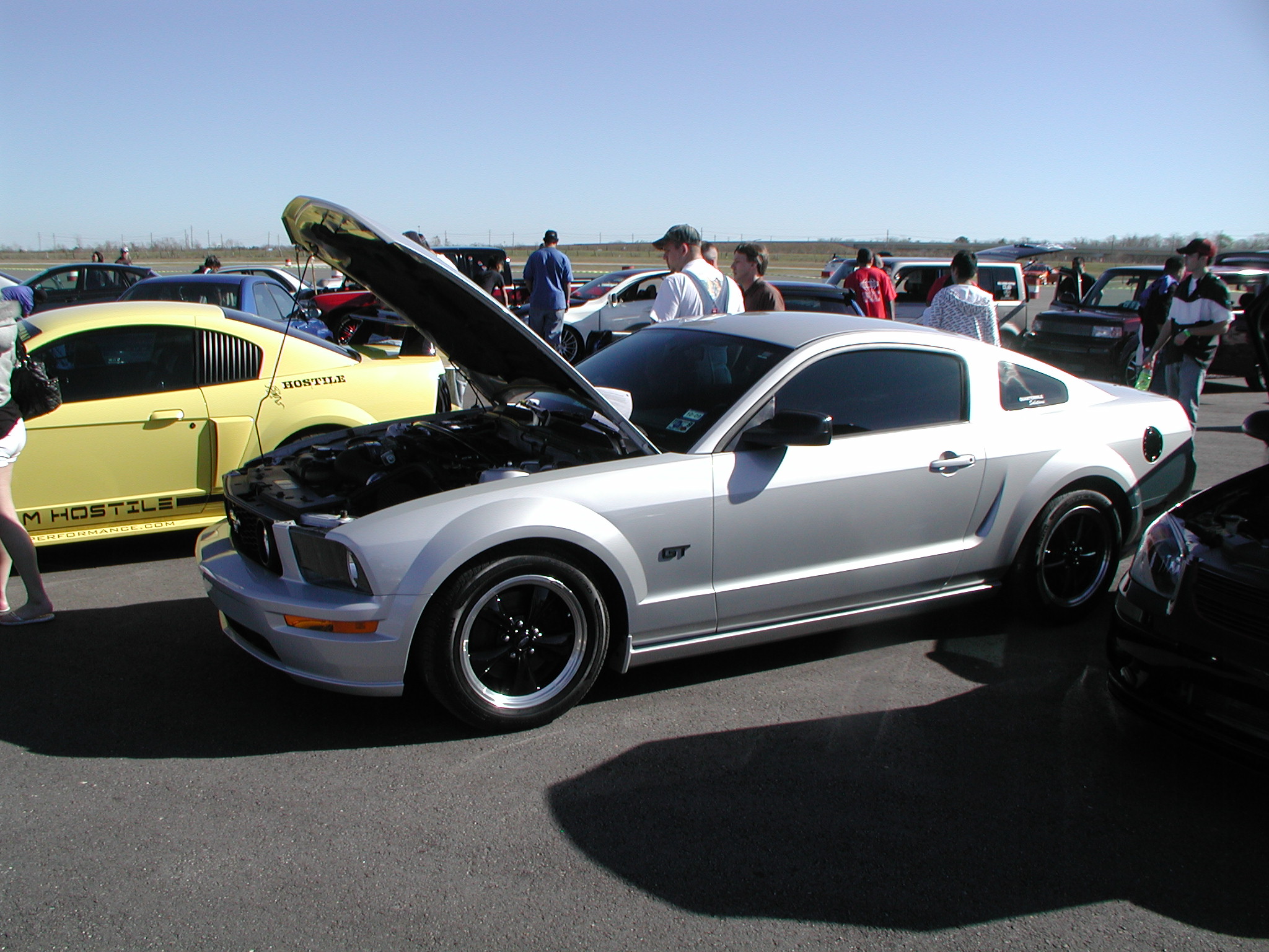 1/4 Mile time 2007 ford mustang #1