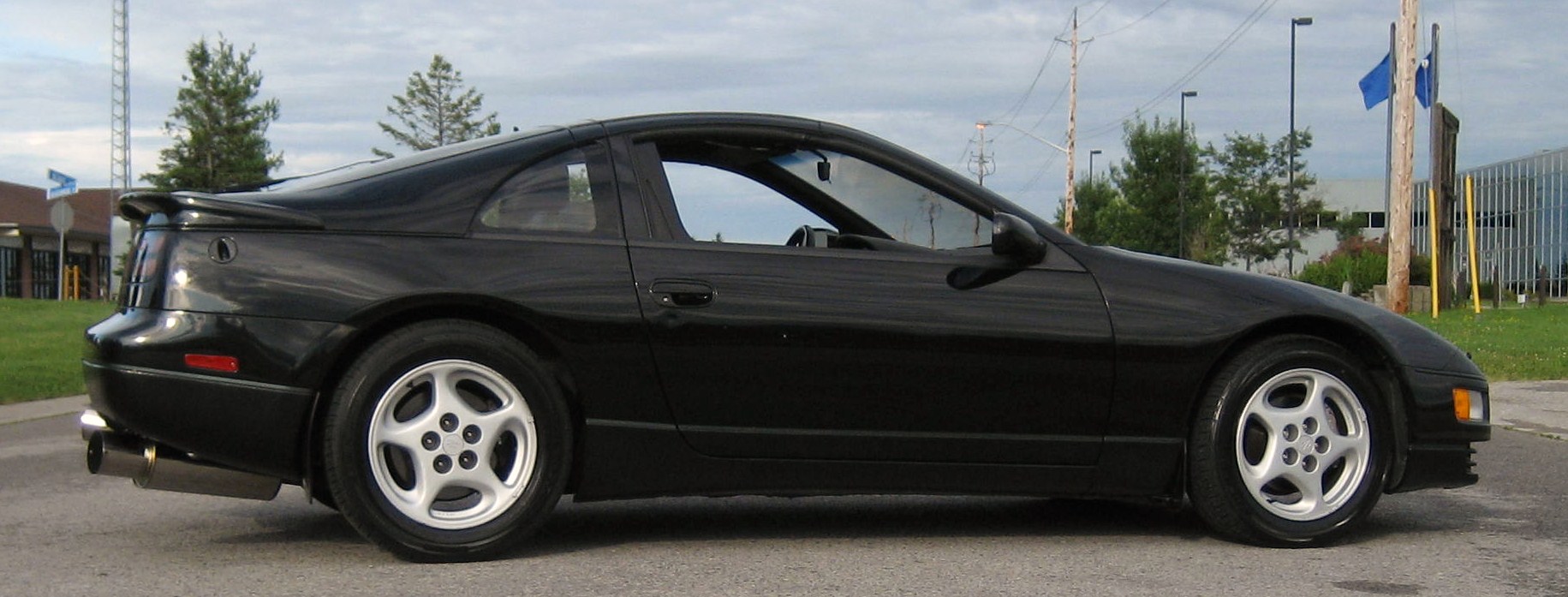 1990 Black Nissan 300ZX Twin Turbo picture, mods, upgrades