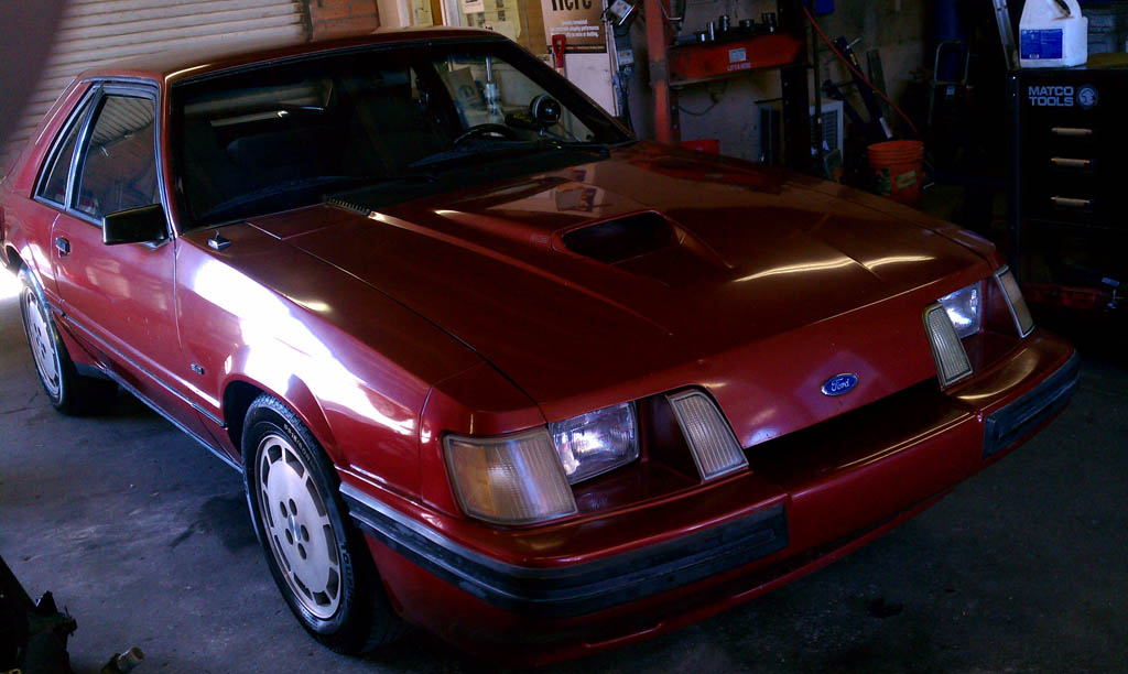  1984 Ford Mustang svo nitrous