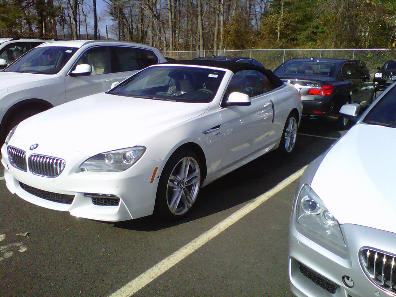 2012 white BMW 650i convertible picture, mods, upgrades