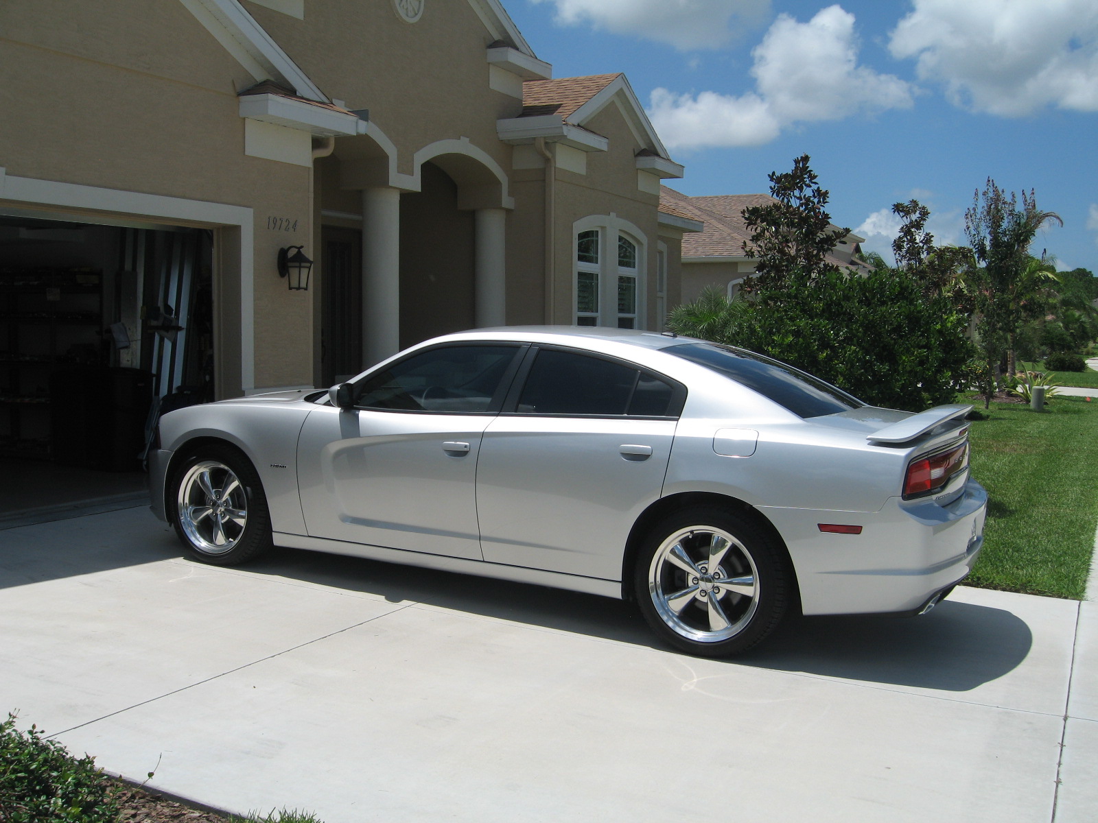 2012 silver Dodge Charger R/T picture, mods, upgrades