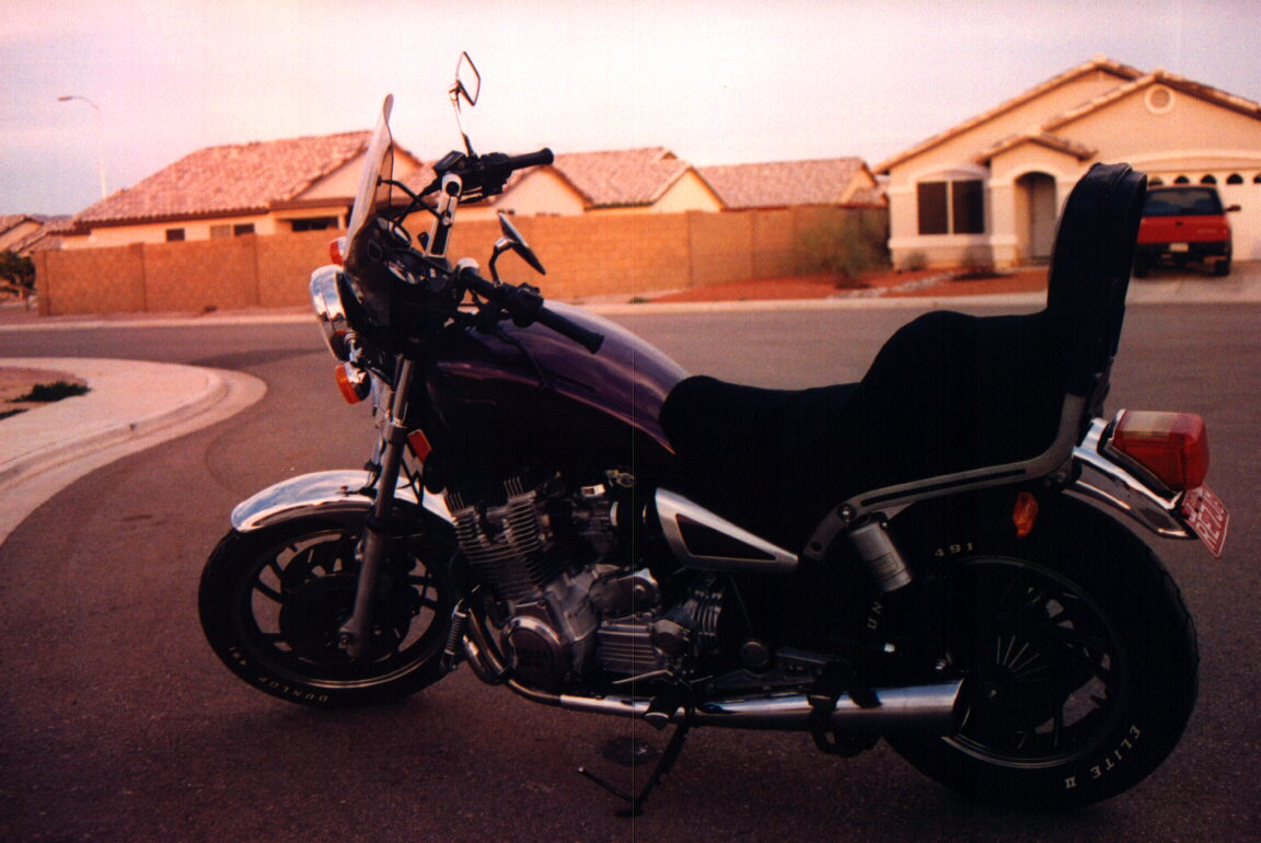 1982 Purple Yamaha XJ XJ 1100 Maxim picture, mods, upgrades