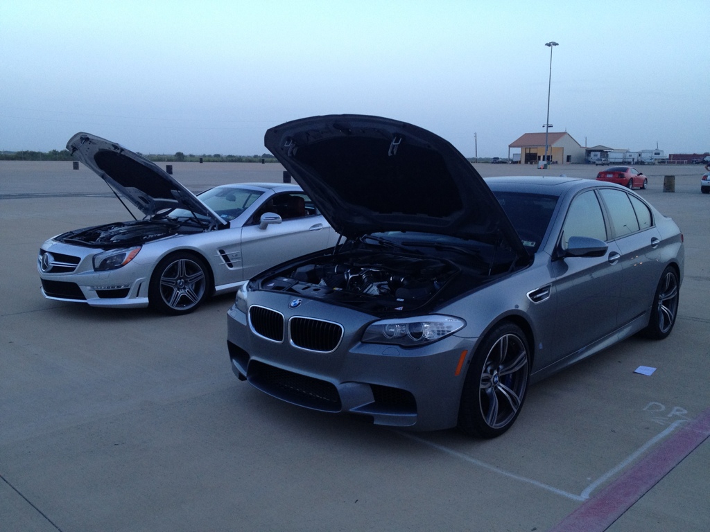 Gray 2013 BMW M5 
