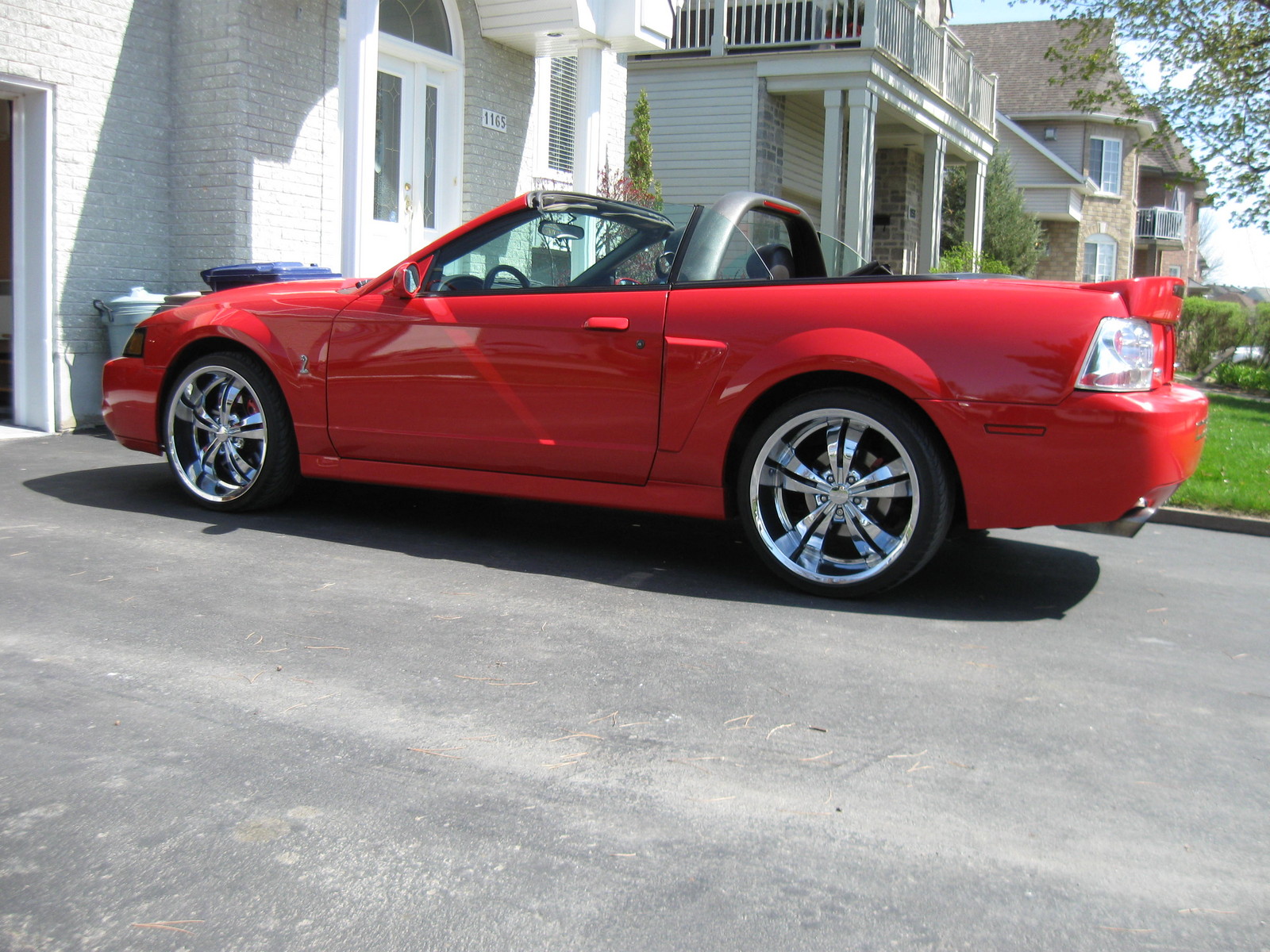 2003 red Ford Mustang Cobra picture, mods, upgrades