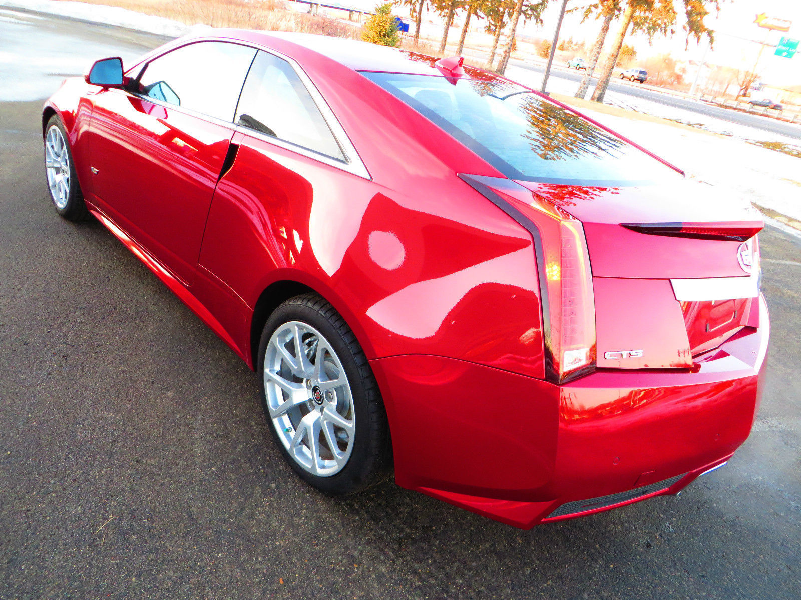 2011 Red Cadillac CTS-V Coupe picture, mods, upgrades