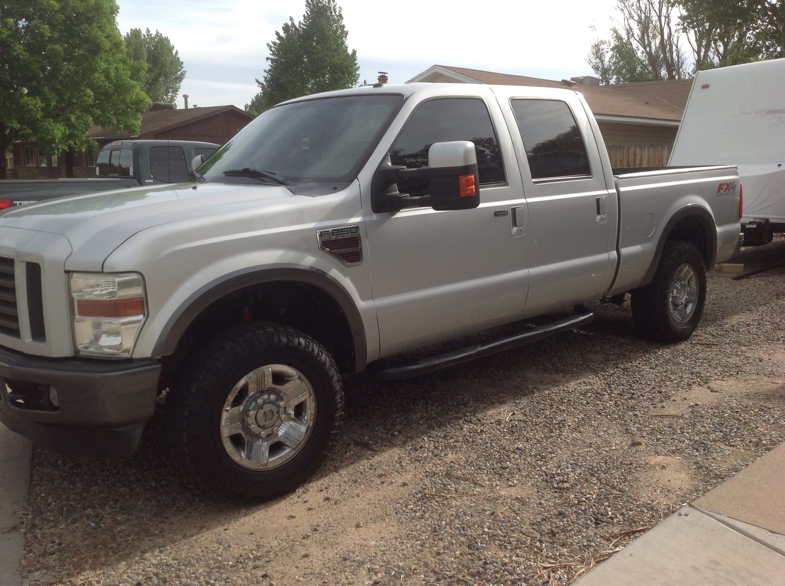 2008 silver Ford F250 FX4 picture, mods, upgrades