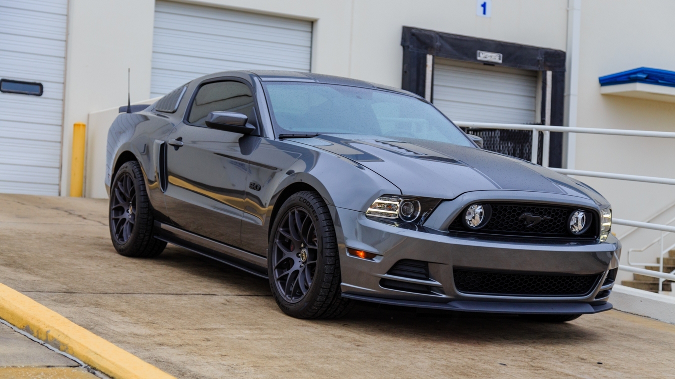 2013 Sterling Grey Metallic Ford Mustang GT picture, mods, upgrades