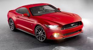 RED 2014 Ford Mustang ECOBOOST
