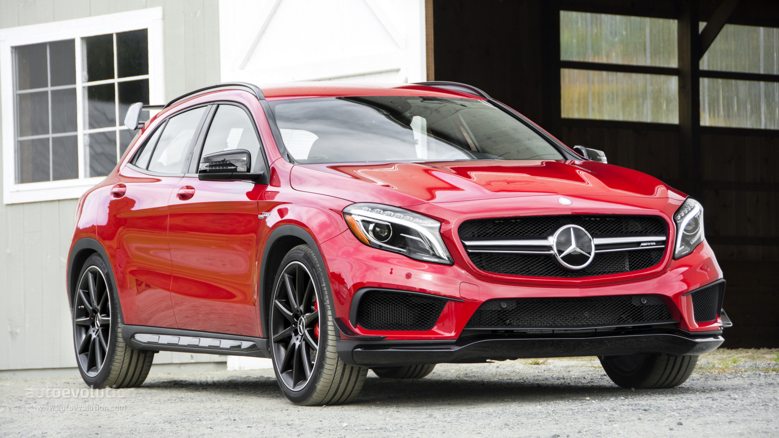 2015 RED Mercedes-Benz GLA45 AMG  picture, mods, upgrades