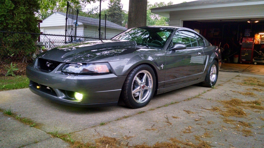 2003 Dark Shadow Gray Ford Mustang GT picture, mods, upgrades