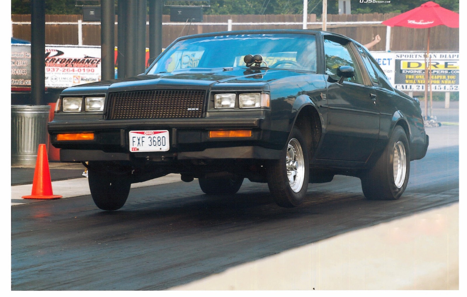 Black 1987 Buick Grand National 3.8L SFI Turbo
