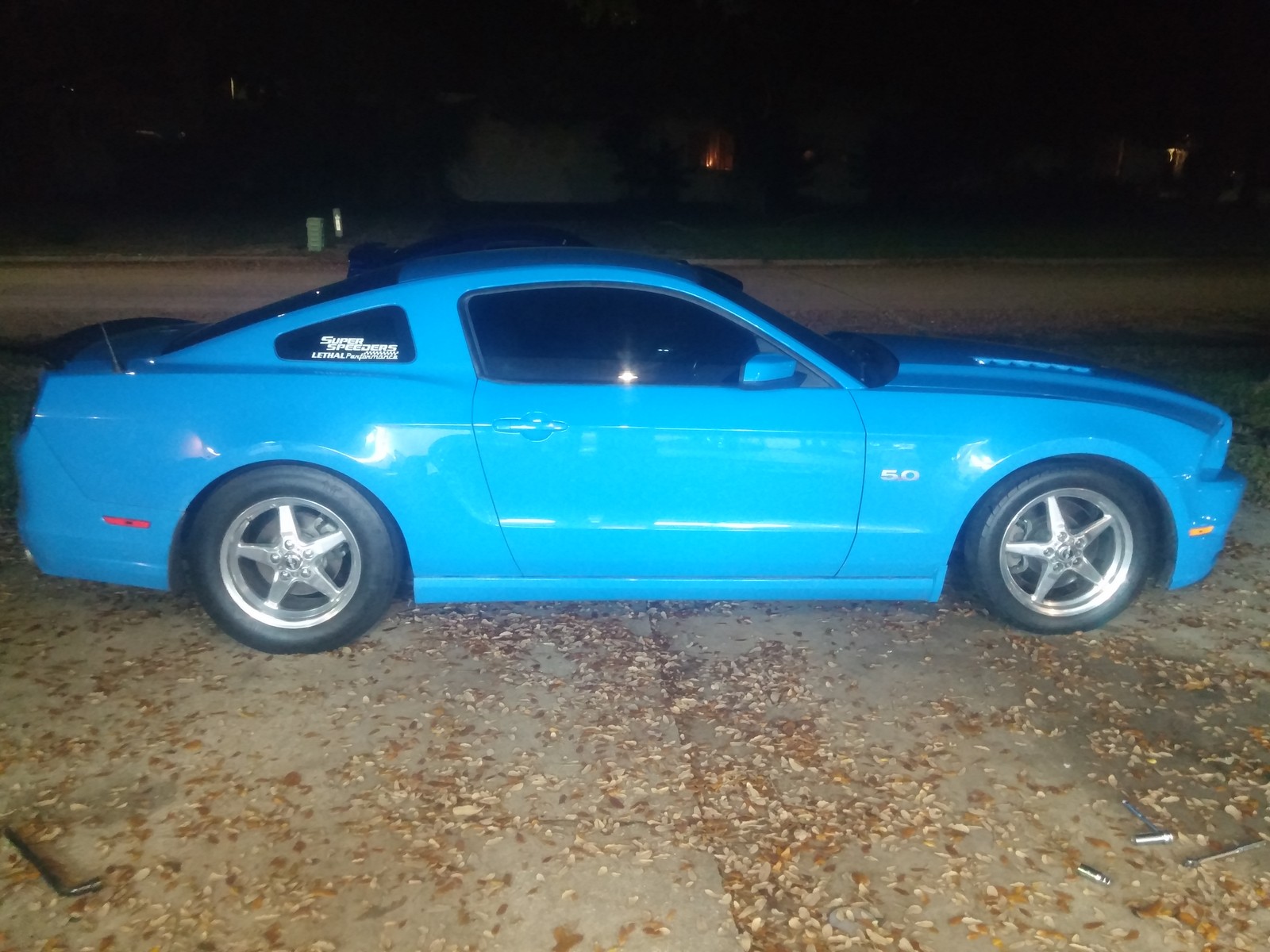 2013 Grabber Blue Ford Mustang GT picture, mods, upgrades