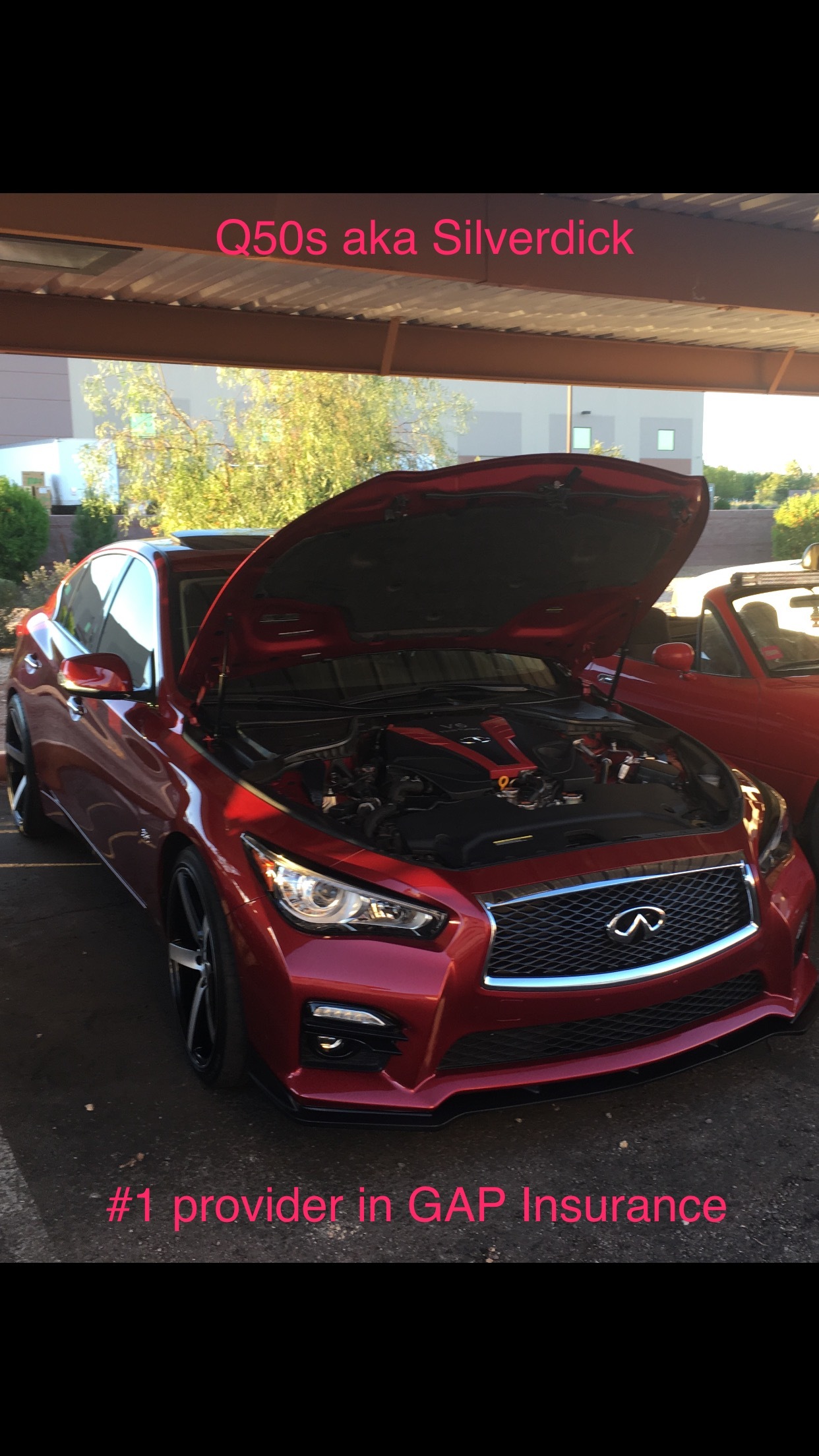 2016 Red Infiniti Q50 Silver Sport picture, mods, upgrades
