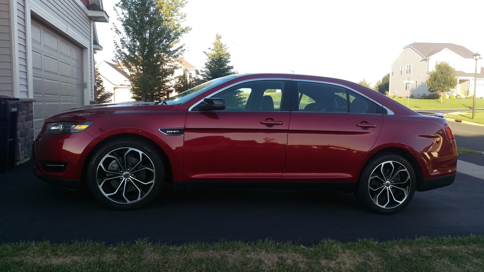 2015 Ruby Red Ford Taurus SHO picture, mods, upgrades