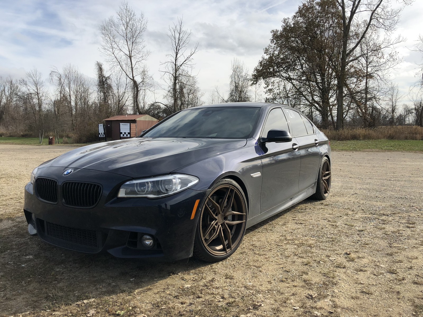 2014 Imperial blue metallic BMW 550i XDrive picture, mods, upgrades