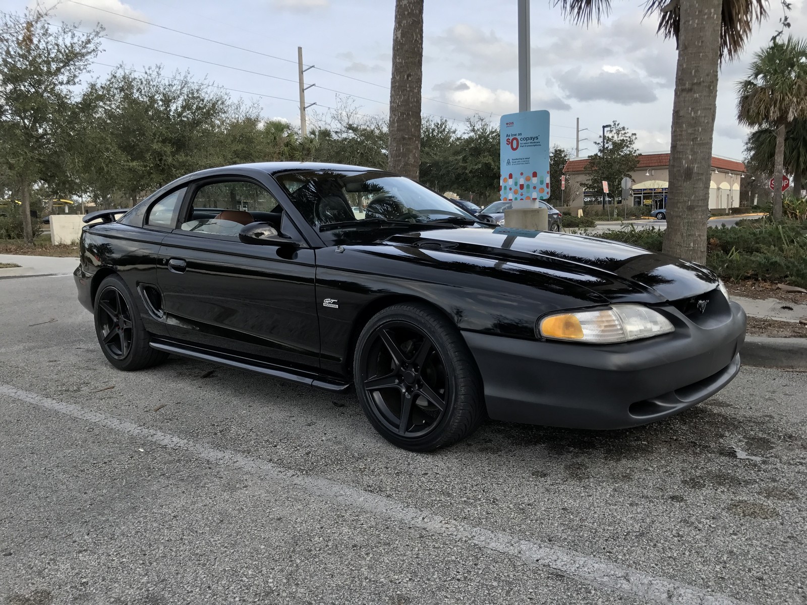 1994 Black Ford Mustang GT  picture, mods, upgrades