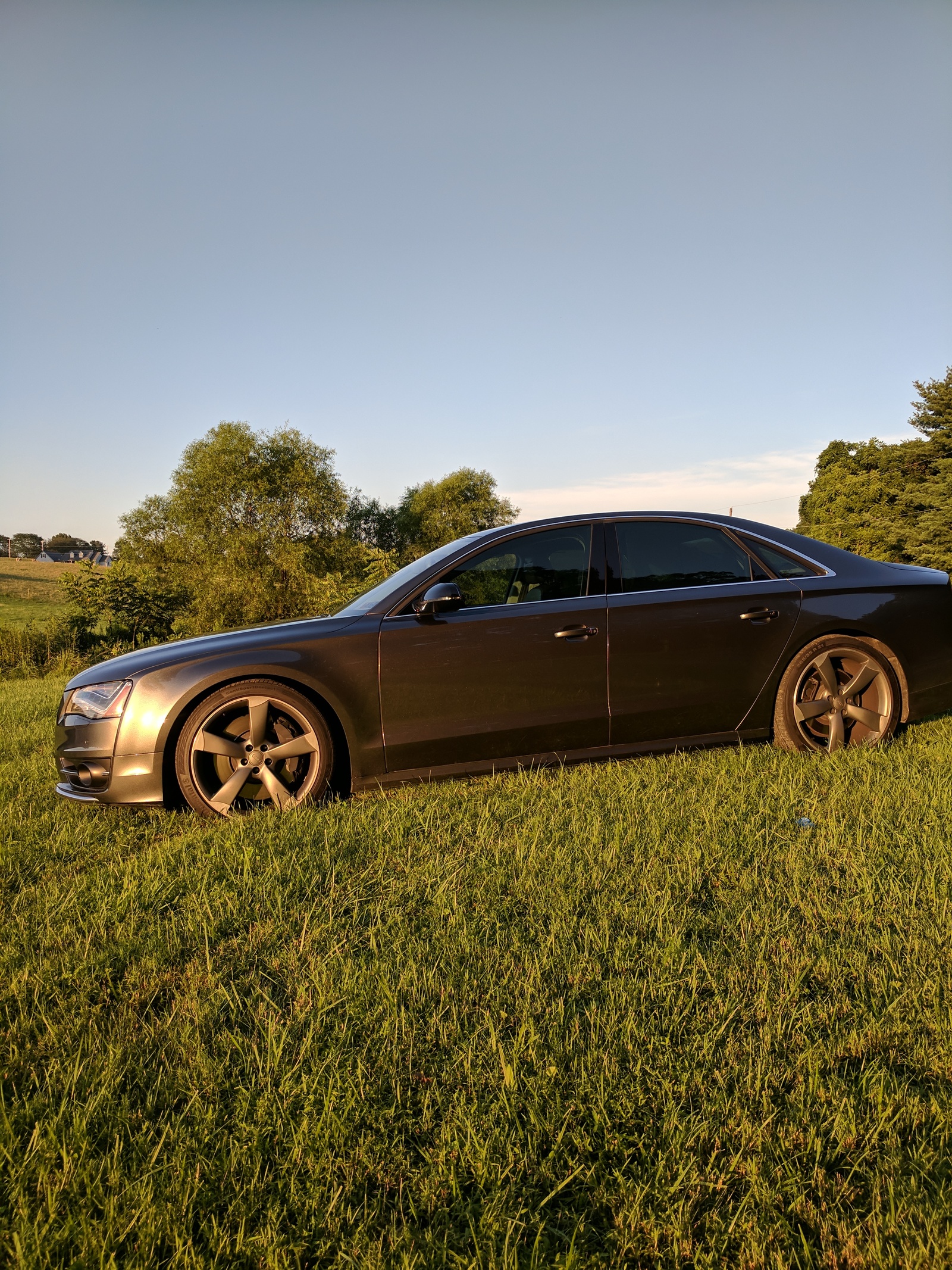 2013 Daytona Gray Pearl Effect Audi S8 D4 picture, mods, upgrades