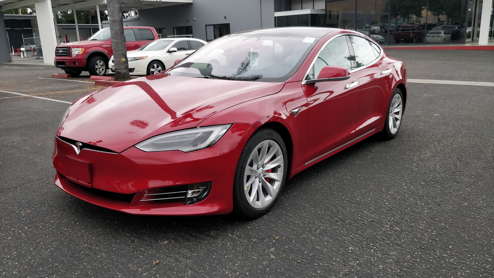 Tesla Model S Timeslip