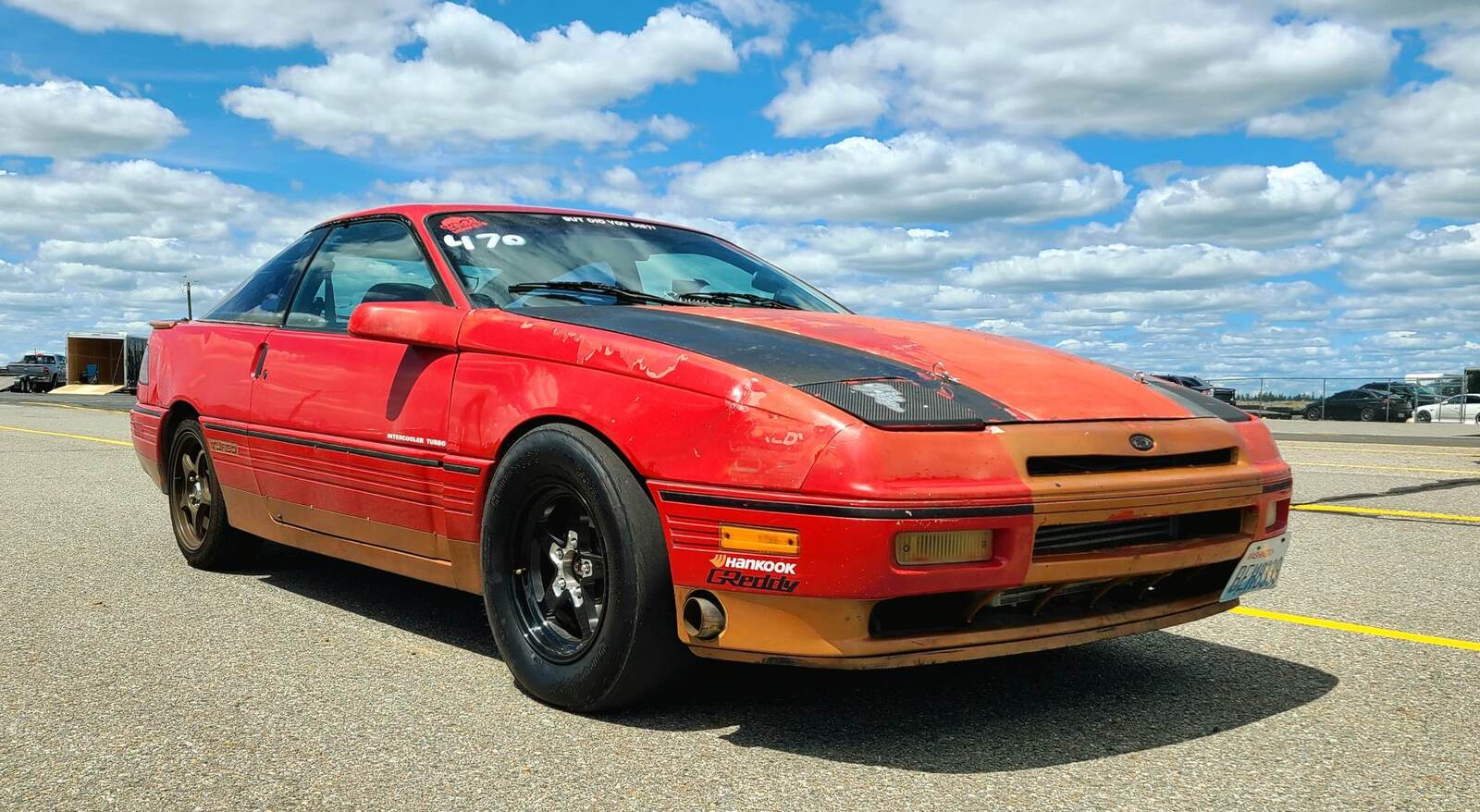 1989 Red Ford Probe Gt picture, mods, upgrades