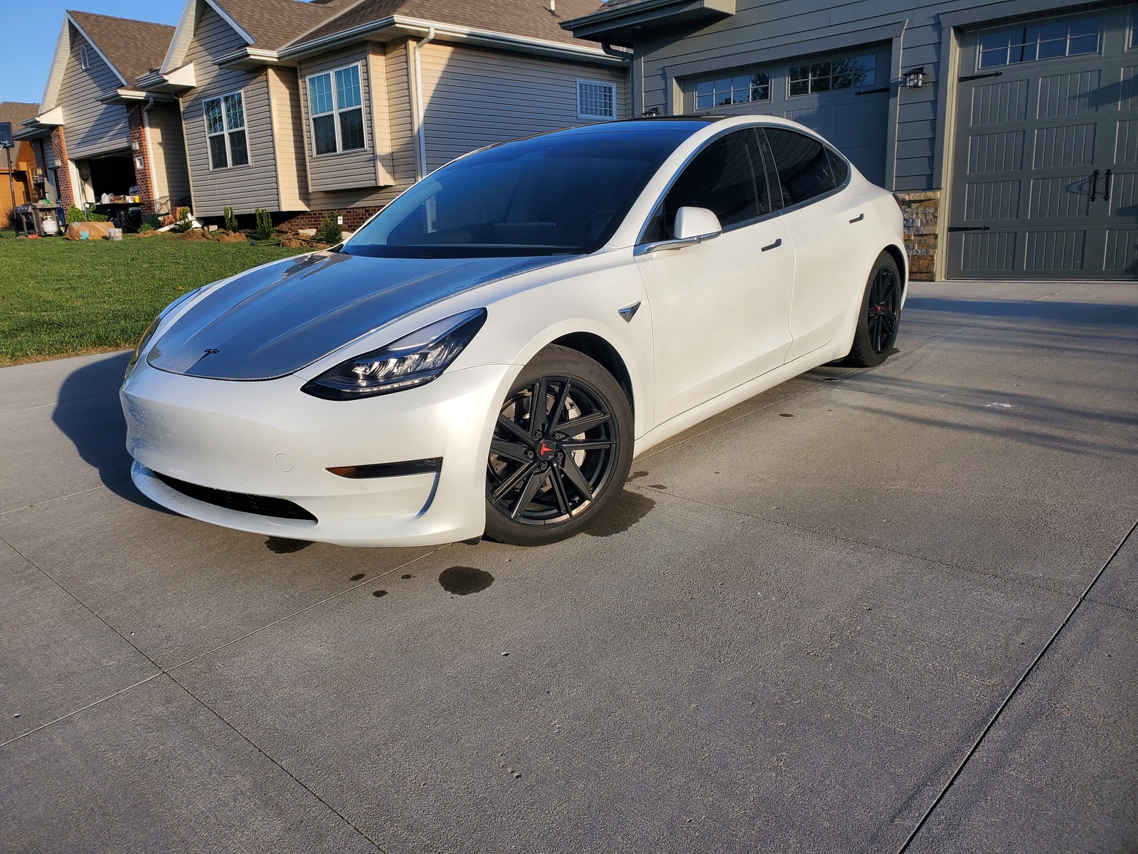 2020 White Tesla Model 3 P3d- picture, mods, upgrades