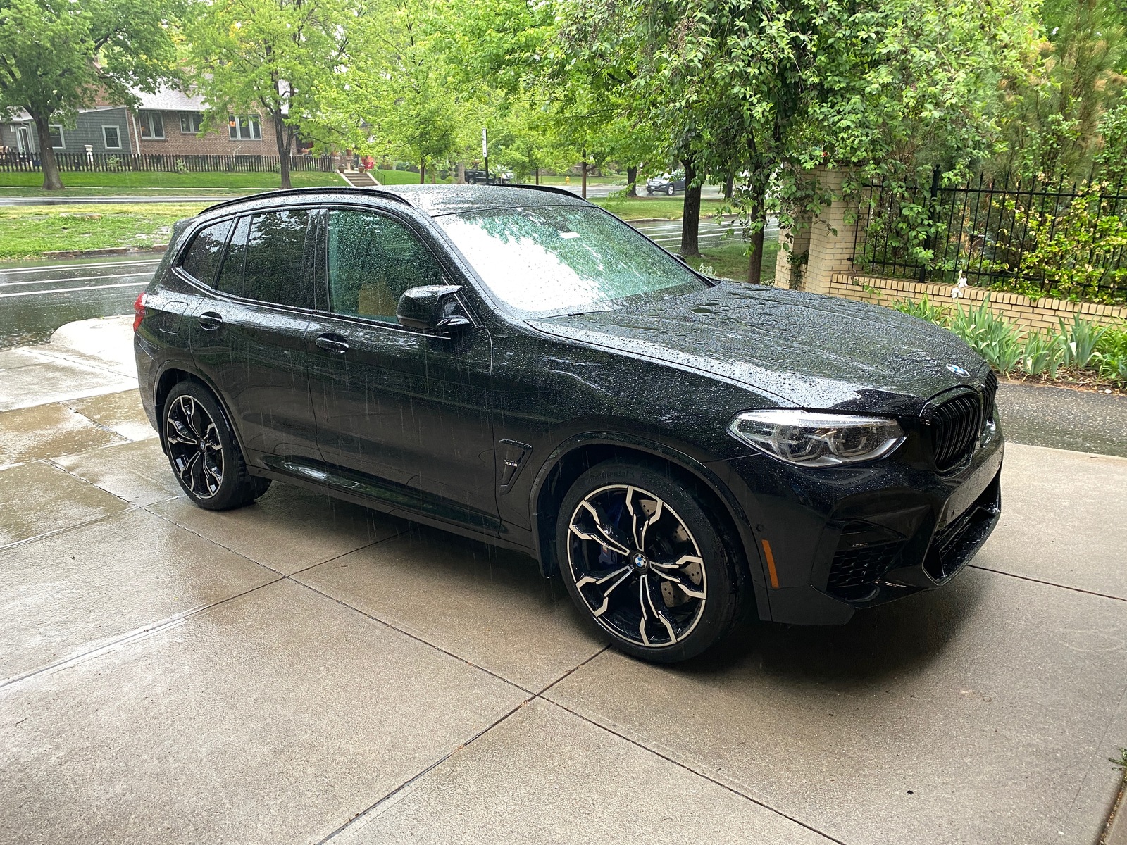 2020 Black BMW X3 M Competition picture, mods, upgrades