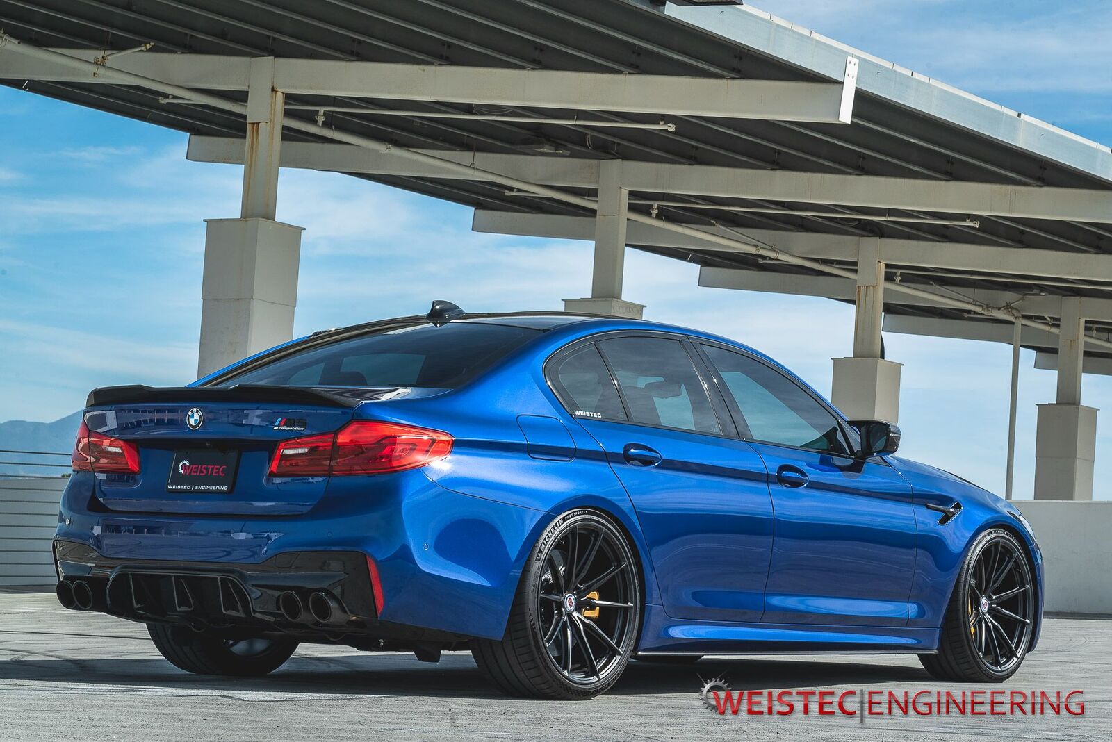 2020 Blue BMW M5 Competition picture, mods, upgrades