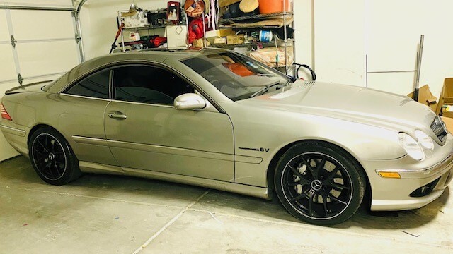 2003 silver Mercedes-Benz CL55 AMG  picture, mods, upgrades