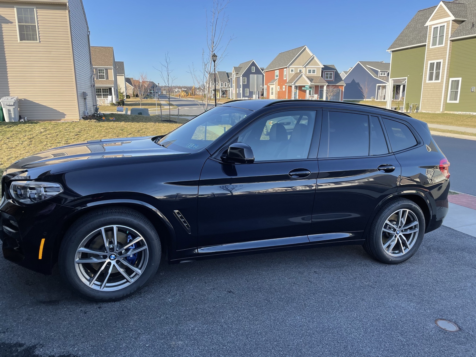 Blue 2018 BMW X3 M40i