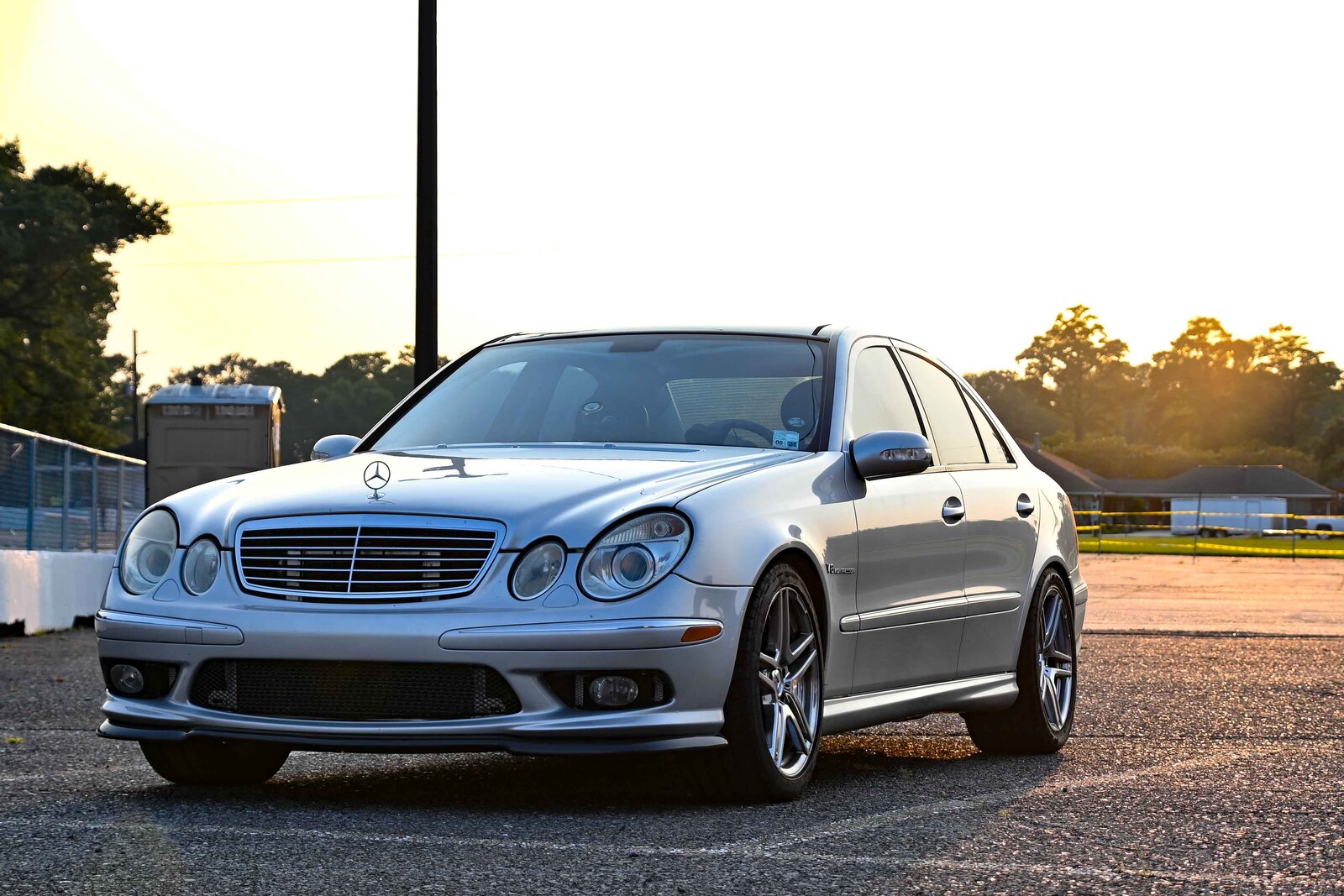 2005 Silver Mercedes-Benz E55 AMG  picture, mods, upgrades