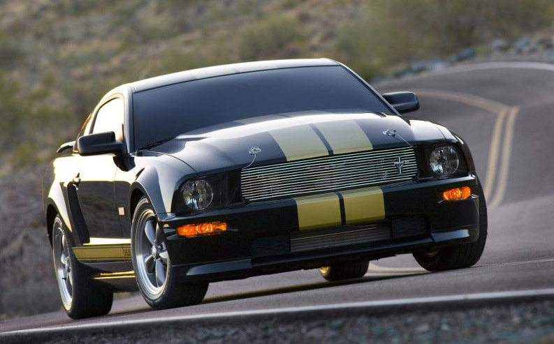 1/4 Mile time 2007 ford mustang #4