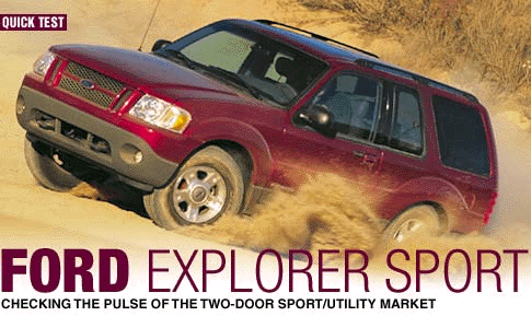  2001 Ford Explorer Sport