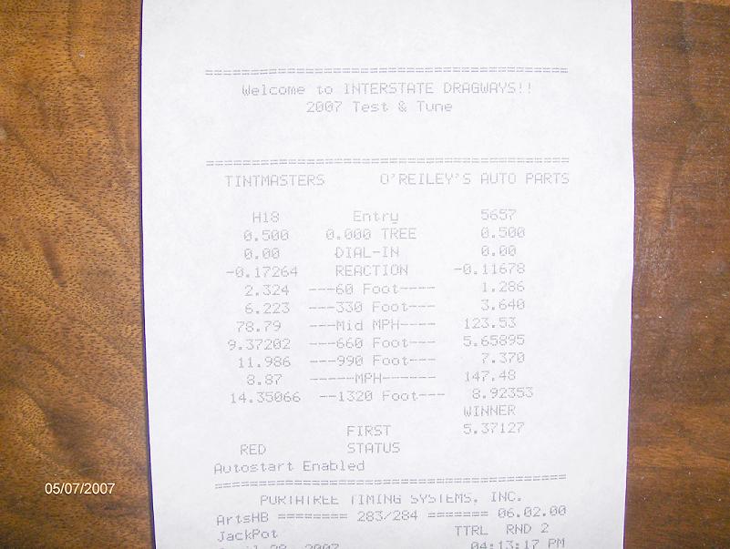 1990  Ford Probe GT Turbo Timeslip Scan